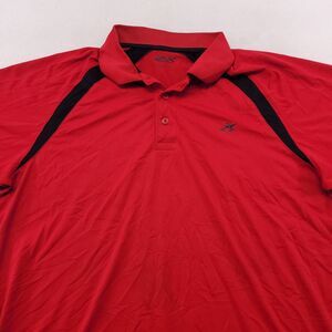 Gander Mountain Casual Short Sleeve Collared Polo Shirt Adult Mens Size L Red
